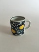 Royal 
Copenhagen 
Small Annual 
Mug 1976. 
Designed by 
Anne Marie 
Trolle. 
Measures 7.5 cm 
/ 2 61/64 in.