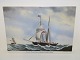 Bing & 
Grondahl, 
porcelain 
painting, 
sailboat.
The factory 
mark tells, 
that this was 
produced ...