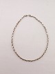 BNH Gold 
Hedehusene 
sterling silver 
necklace l. 40 
cm. No. 274553