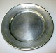 Pewter plate 
1879. Stamped. 
Dia .: 23.5 cm.