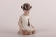 Lyngby Porcelæn 
in Copenhagen - 
Denmark
Figure of a 
young sitting 
girl no 2A
Height 13 cm 
...