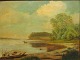 Danish Artist 
(19th c.) 
Denmark: 
Coastal scene, 
Funen. Oil on 
cardboard. 28 x 
36 cm.
On the ...