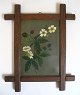 Danish flower 
painter (19th 
c.): A 
blackberry 
branch. Oil on 
cardboard. 15.5 
x 11 cm. Sign 
.: ...