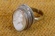 Cameo ring of 
silver with 
lady head cut 
off conch. 
Stamped 800 
"BS" - B. 
Sanderstrøm - 
...