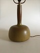 Royal 
Copenhagen 
Stoneware Lamp 
by Gerd 
Bøgelund in 
Solfatara Glaze 
No 21428. 
Measures 62 cm 
...