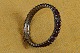 Antique 
Bohemian Garnet 
Bangle 
Bracelet, a two 
row Rose cut 
Garnet 
bracelet. The 
bracelet is ...