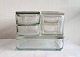 Small and large 
cubus glass 
containers 
Holmegaard
Prices from 
125-225kr
Wilhelm 
Wagenfeld ...