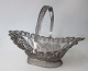 North German 
silver bowl - 
filigree work, 
19th century. 
Stamped - with 
maker's mark HC 
W. 13/16 ...