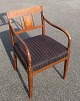 Danish Empire 
style armchair 
in mahogany 
with marquetry. 
o. 1920. With 
tapered legs. 
Intarsia ...