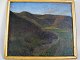 Paulsen, Julius 
(1860 - 1940) 
Denmark: 
Landscape - 
presumably - 
Trane dune .. 
Oil on wooden 
...