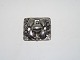 Square silver 
brooch with 
flowers and 
leaves from 
1950-1960.
Measures 3.8 
by 3.2 ...