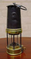 English miners 
lamp from 
Wales, ca 1850