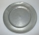Pewter plate, 
1770. Dia .: 21 
cm. With 
indistinct 
stamps.