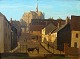 Padwick, Philip 
Hugh (1876 - 
1958) England: 
View of 
Arundel, 
England, with 
the Cathedral 
and ...