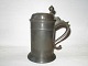 Large Pewter 
Beaker from 
around 1770 and 
1800.
Height 21 cm.
