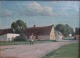 Birkhammer, 
Axel Johannes 
Emil (1874 - 
1936) Denmark: 
A girl on a 
road. Oil on 
canvas. Signed: 
...