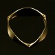 Hans Hansen 14k 
Vintage Gold 
Bangle #202.
Tree links 
with flexible 
hindges.
Designed and 
...