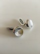 Hans Hansen 
Sterling Silver 
Cufflinks No 
603. Measures 
1.5 cm dia / 0 
19/32 in. 
Combined weight 
...