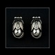 Georg Jensen. 
Ear Clips of 
the Year with 
Silverstone - 
Heritage 2011. 
Sterling 
Silver 925 ...