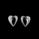 Georg Jensen 
Sterling Silver 
Artist Heart 
Ear Clips Of 
The Year 2006.
Design by 
Karim ...