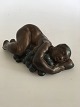 Kai Nielsen 
Bing & Grondahl 
Stoneware 
Figurine no. 20 
of Sleeping 
Woman with 
Grapes.18.2 cm 
L (7 ...