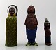 Rolf Palm, 
Höganäs, three 
Indians, unique 
ceramic 
figures.
Swedish 
design. 1950s.
Measuring: ...