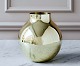 Olivia Herms 
for Skultuna, 
large Boule 
vase in brass.
Height : 21 
cm.
In perfect ...