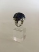 Georg Jensen 
Sterling Silver 
Ring No 90C 
with Blue 
Stone. Ring 
Size 50 / US 5. 
Weighs 15 g / 
...