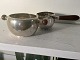 Sugar & Cream 
Sets, Hammered 
Silver,  
(830S), 
Manufactured in 
1954 & 1956, 
Wooden handle, 
weight ...