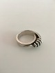 Hans Hansen 
Sterling Silver 
Ring. Ring Size 
52 / US 6. 
Weighs 9.5 g / 
0.34 oz.