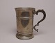 Pewter mug, 
England. 19. C. 
Stamped: VR 
396, Quart. In 
addition 
monogram and on 
the bottom ...