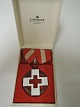 Danish Red 
Cross. Medal 
for relief work 
during wartime 
1939-45. 
Diameter 3.9 
cm. In origenal 
box.