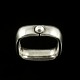 Georg Jensen. 
Sterling Silver 
Ring #252
Stamped with 
post-1945 GJ 
Hallmarks.
Size 48 mm - 
US ...