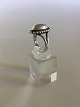 Georg Jensen 
Sterling Silver 
Ring No 9 with 
Silver Stone. 
Ring Size 52 / 
US 6. Weighs 
4.7 g / ...