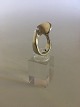 Hans Hansen 
Sterling Silver 
Ring. Ring Size 
52 /  US 6. 
Weighs 14 g / 
0.49 oz.