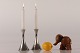Just Andersen - 
Denmark
Pair 
candlesticks 
made of tin 
Model no 2691
Sign: Just A - 
...
