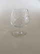 "Wien Antik" 
Cognac Glass. 
Lyngby Glass. 
Measures 8.5 cm 
(3 11/32 in).