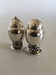 Georg Jensen 
Blossom Salt & 
Pepper Set No 
2A. Measures 6 
cm / 2 23/64 
in. Combined 
weight of 82 
...