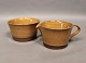 Cream jug and 
bowl in ceramic 
with a brown 
glaze by Viggo 
Kyhn.
Cream jug - H 
- 5,5 cm and 
Dia ...