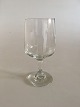 Mandalay White 
Wine Glass from 
Holmegaard, 
Tall. 13.5 cm 
H. Design by 
Per Lütken 
1962.