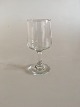 Mandalay 
Cordial / 
Sherry Glass. 
Holmegaard. 
10.2 cm H. 
Design by Per 
Lütken 1962.