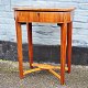 Antique Danish 
sewing table in 
mahogany, late 
empire. 19th 
century. With 
intarsia. Under 
llid ...