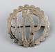 Danish Art 
Nouveau brooch 
in silver. 
Early 1900s.
Stamped.
Measures: 44 
mm.
In very good 
...