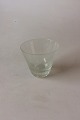 Mercur Water 
Glass 
Holmegaard. 
Designed by Per 
Lütken 
1946-1960. 
Measures 7,7 cm 
/ 3"