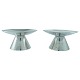Holst silver. 
Knud Holst 
Andersen; A 
pair of Danish 
candleholders 
of sterling 
silver. H. 5 
cm. ...