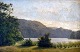 Danish artist 
(20th century): 
Landscape. Oil 
on canvas. 
Signed: AS 
V.1906. 36 x 54 
cm.
Framed.