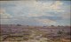 Bundgaard, 
Gunnar (1920 - 
2005) Denmark: 
Moor landscape. 
Oil on canvas. 
Signed: G. 
Bundgaard. 22 
...