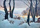 Agersnap, Hans 
(1857 - 1925) 
Denmark: Winter 
landscape. 
Signed: H. 
Agersnap. 51 x 
68 cm.
Framed.