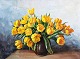 Vermehren, 
Yelva (1878 - 
1980) Denmark. 
Tulips in a 
vase on a 
table. Signed. 
Oil on canvas. 
49 x ...