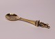 H.C. Andersen 
spoon with a 
figure of 
"Clumsy Hans", 
in gilded 925 
sterling 
silver, stamped 
SM, ...